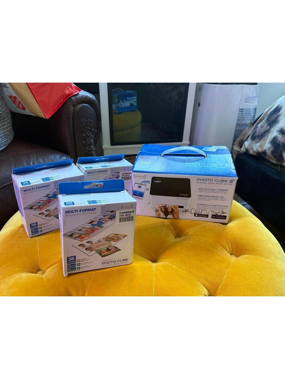 VuPoint Solutions Photo Cube W Wireless Smart Photo Printer